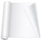 Q-CONNECT bloc pour tableau de conférence, ft 65 x 98 cm, 56 g/m², uni, rouleau de 50 feuilles
