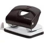 Q-CONNECT Light Duty perforator, metaal, 20 blad, zwart