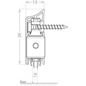 Automatische plint APPLIQ CCE 1340 SILVER 530mm / pce