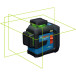 Bosch 3-lijns laser - Groen - 360° - GLL 80-33G / pce