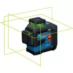 Laser Bosch  3 lignes - Vert  - 360° - GLL 80-33G / pce
