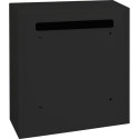 RÃ©ceptacle practo H360xB310xD110mm ZWART / pce