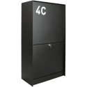 Bt.Dropbox Medium Parcel Box 537x270x985 mm Black Matte / pc