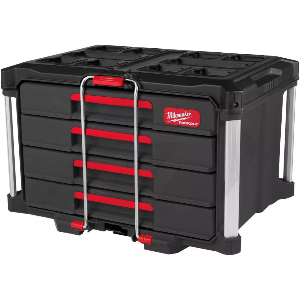 Milwaukee PACKOUT 4-Drawer Tool Box /...