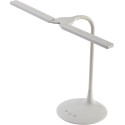 ALBA LED draadloze LED bureaulamp Twin, wit