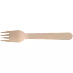 Pure Wooden Fork 16.5 cm Pack of 250