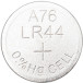 Q-CONNECT knoopcel, alkaline, LR44, blister van 10 stuks