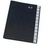 Q-Connect 24 Compartment A4 Cardboard File Sorter Black