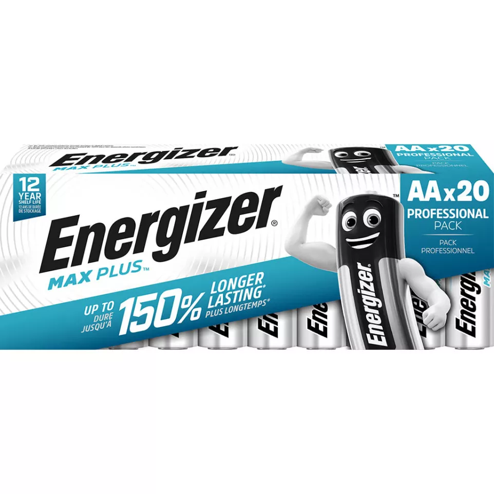 Energizer Max Plus AA Batteries Pack...