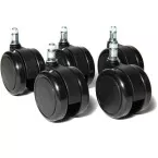 Topstar wielen voor tapijt, diameter 65 mm, pak van 5 stuks