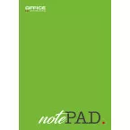 OFFICE products schrijfblok, 60 g, A4, geruit 5 mm, blok van 50 vel