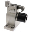Floor Door Stop DS734, Cushion + Door Holder, Brushed Stainless Steel per piece