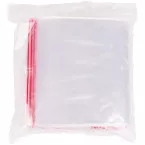 Office products zip lock bags, transparent, pack of 100 pieces, 160 x 220 mm