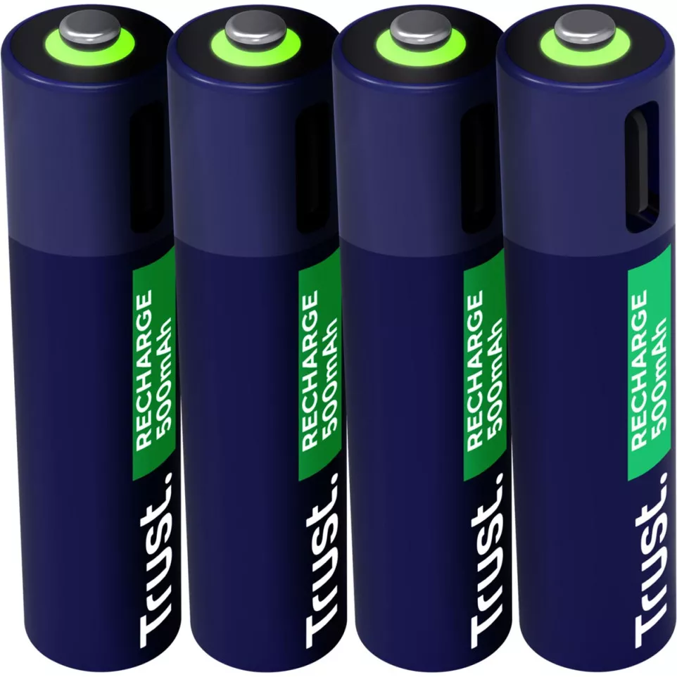 Trust USB-C herlaadbare batterijen...