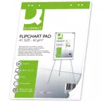 Q-CONNECT papier pour tableau de conférence, 58,5 x 81 cm, 60 g/m², uni, 40 feuilles