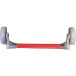 Barre antipanique Cisa Fast Push grise pour serrure encastrée (sans barre ovale) / pce