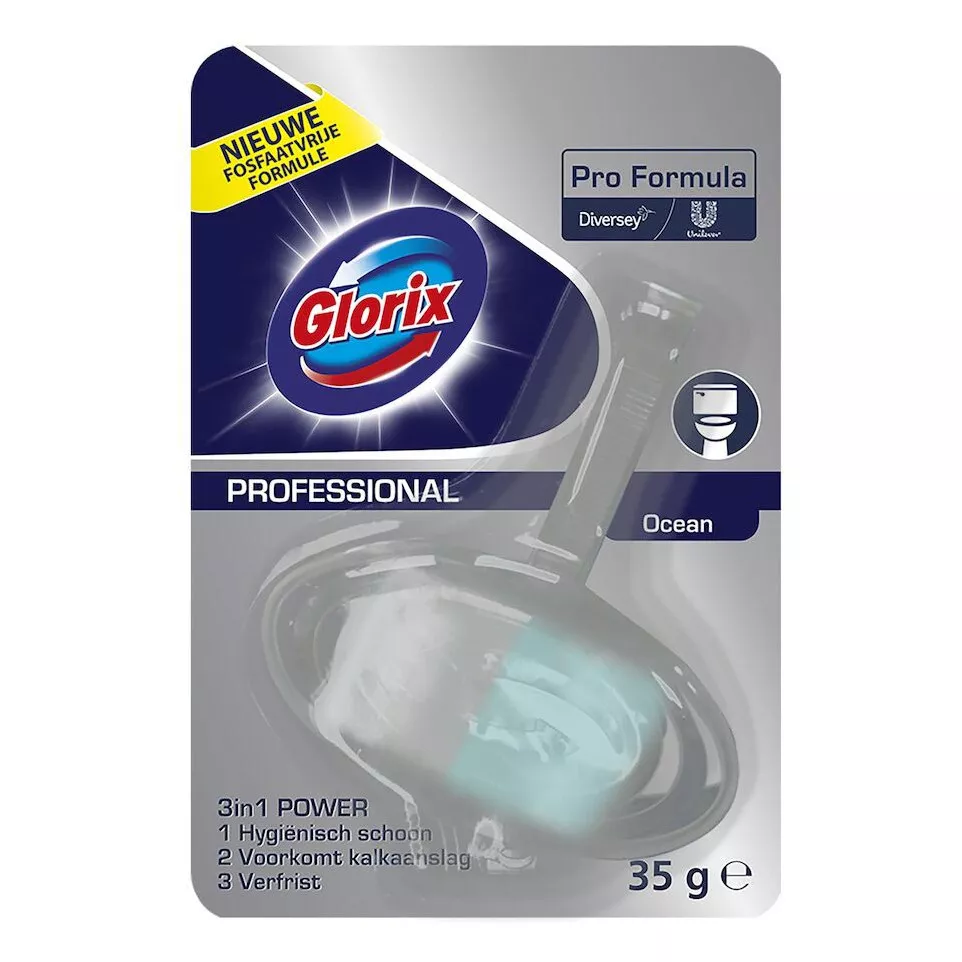 Glorix Ocean Fresh Toilet Block 35g