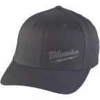 Baseballpet - zwart - Milwaukee - S/M / pce