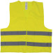 DONAU SAFETY fluohesje, geel, extra large