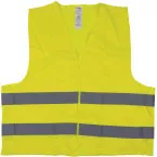 DONAU SAFETY fluohesje, geel, medium