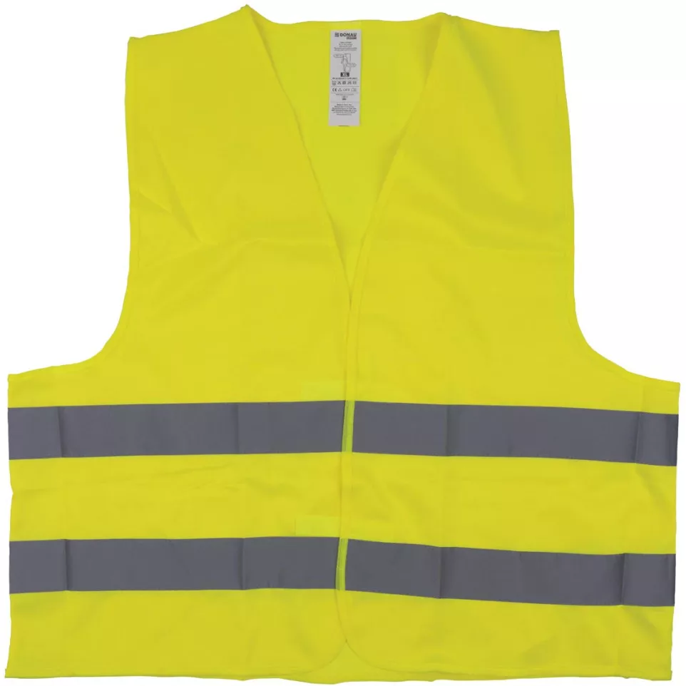 DONAU SAFETY safety vest yellow small