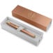 Parker IM Writing Rituals Fountain Pen Orange Gold Trim Medium Gift Box