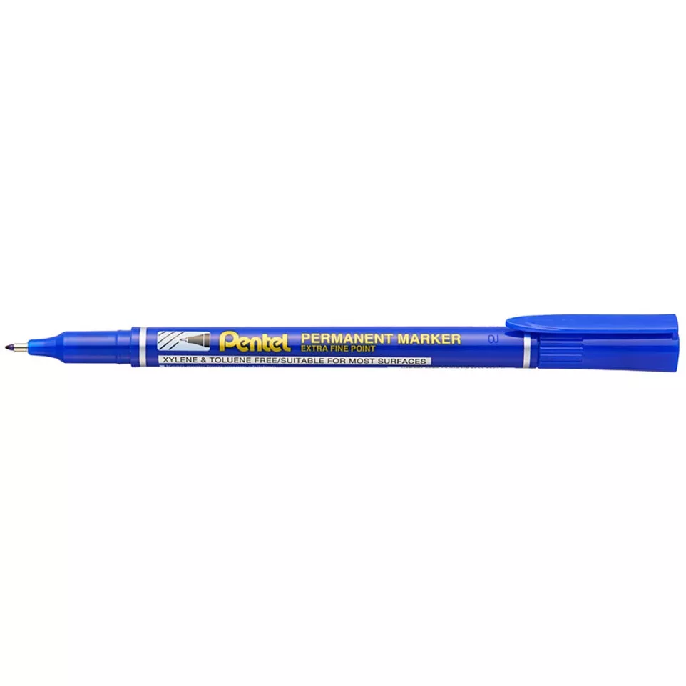 Pentel marqueur permanent NF450-C, bleu