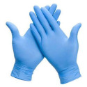 Nitrile Gloves, Small, Blue, Pack of 100 Pieces