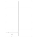 Q-CONNECT étiquettes, blanc, coins carrés, 105 x 57 mm, 100 feuilles, 10 étiquettes par feuille