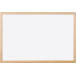 Q-CONNECT tableau blanc, avec cadre en bois, melamine, 120 x 90 cm