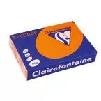Clairefontaine Trophée Intens, papier couleur, A4, 80 g, 500 feuilles, orange vif