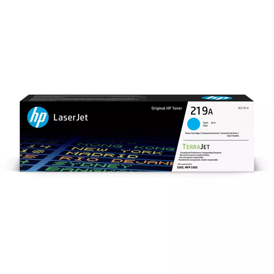 HP toner 219A, 1.200 pages, OEM...