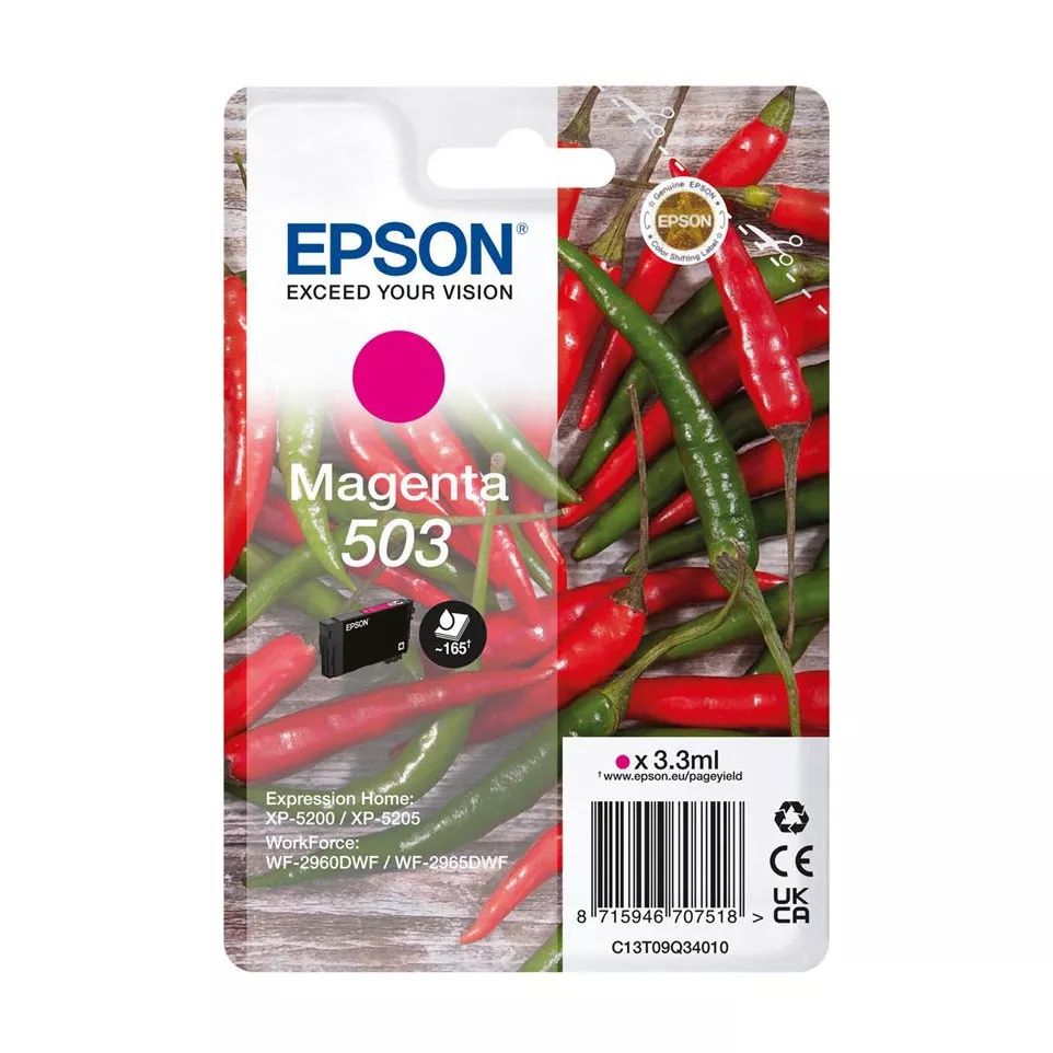 Epson inktcartridge 503, 165...
