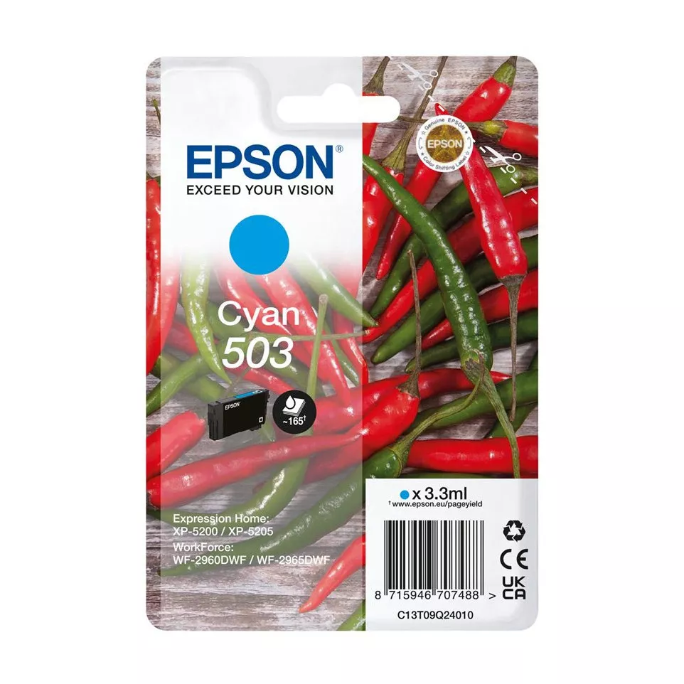 Epson inktcartridge 503, 165...