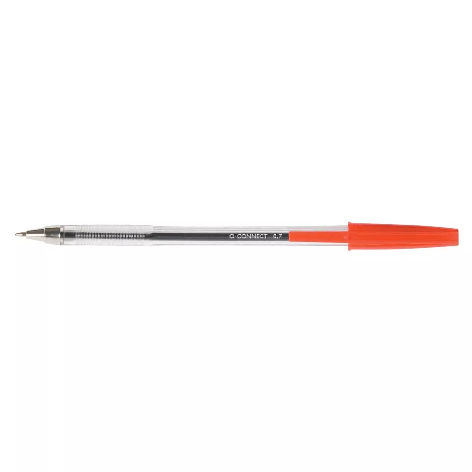Q-CONNECT balpen, met dop, 0,7 mm,...