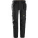 Pantalon poches flottantes slim stretch - 6218 - noir -Snickers - 48 / pce