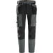 Snickers Workwear Slim Fit Stretch Work Pants with Floating Pockets - Gray/Black - Size 56 per piece