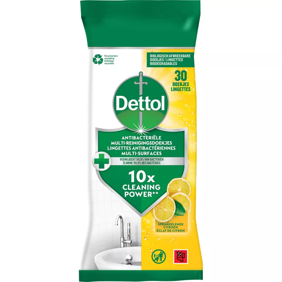 Dettol reiningsdoekjes...