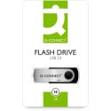 Q-CONNECT clé USB 2.0, noir, 16 Go