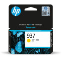 HP inktcartridge 937, 800 pagina's, OEM 4S6W4NE, geel