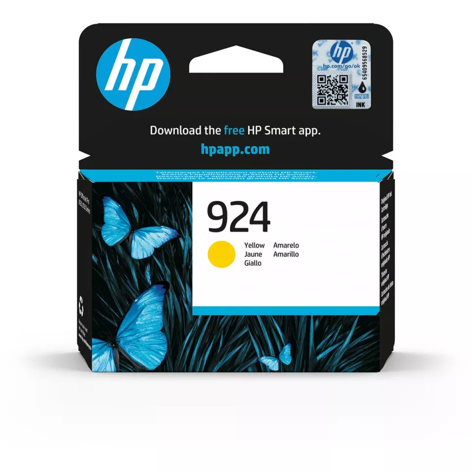 HP 924 Yellow Original Ink Cartridge...