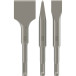 Set van 3 Bosch 140mm beitels - SDS-Plus / pce