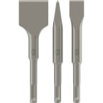 Set de 3 burins Bosch 140mm...