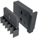 20 NO AIR sealing cover plates for automatic skirting profile Salamander 92, Schüco LivIng MD, Veka Softline 82, Veka 88
