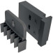 20 NO AIR sealing cover plates for automatic skirting profile Salamander 92, Schüco LivIng MD, Veka Softline 82, Veka 88