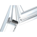 20 NO AIR sealing cover plates for automatic skirting profile Salamander 92, Schüco LivIng MD, Veka Softline 82, Veka 88