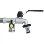 Robinet de Service double sortie  3/4\" / pce