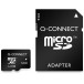 Q-CONNECT micro SD carte mémoire, avec adpatateur SD, 64 Go