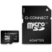 Q-CONNECT microSD geheugenkaart, met SD-adaptor, 8 GB