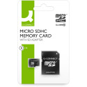 Q-CONNECT micro SD carte mémoire, avec adpatateur SD, 8 Go